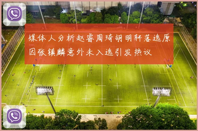 媒体人分析赵睿周琦胡明轩落选原因张镇麟意外未入选引发热议