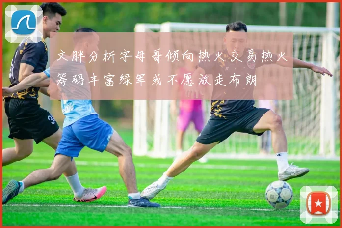 文胖分析字母哥倾向热火交易热火筹码丰富绿军或不愿放走布朗